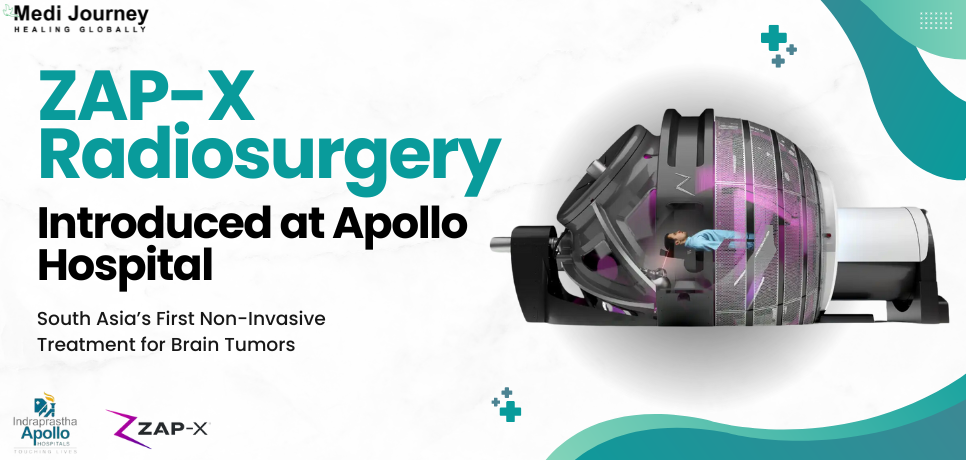 ZAP-X for Brain Surgery in India: Apollo Hospital Unveils South Asia&rsquo;s First Non-Invasive Treatment for Brain Tumors